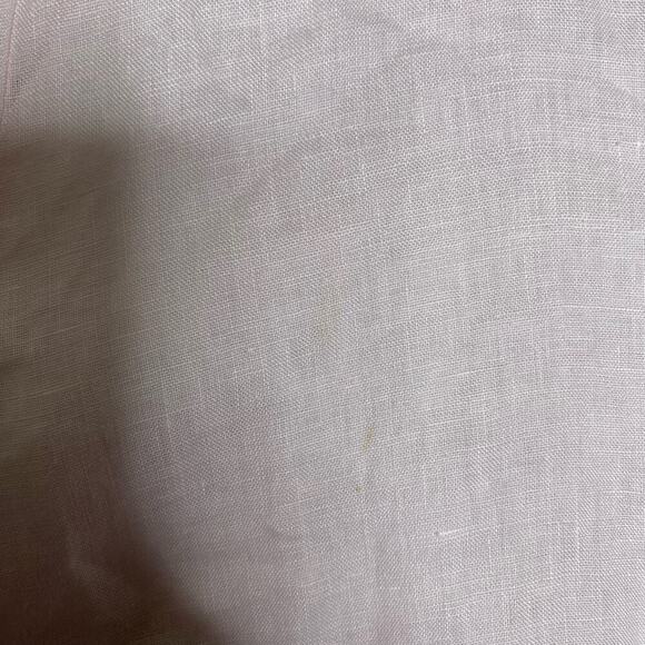 Soft Surroundings 100 linen pink ombre tunic button up tunic long sleeve beach L - Picture 7 of 10